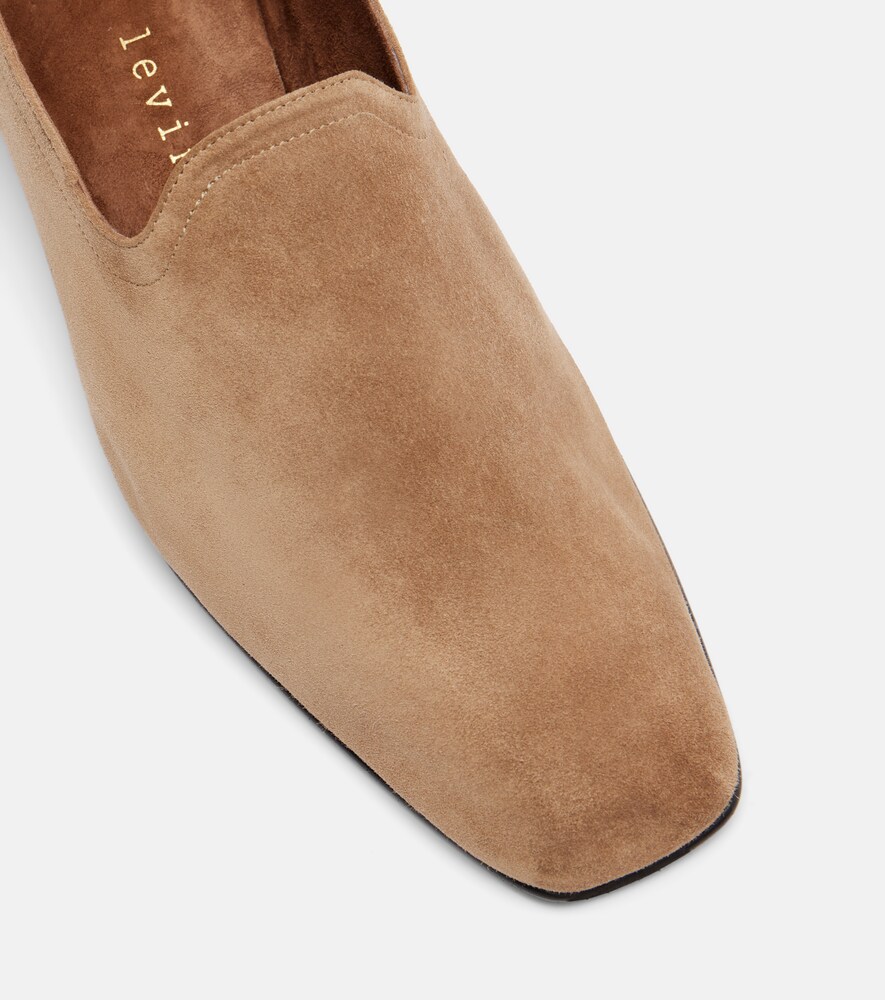  Herbert Levine Herbert Levine Loafer-pumps Soft Touch Aus Veloursleder 