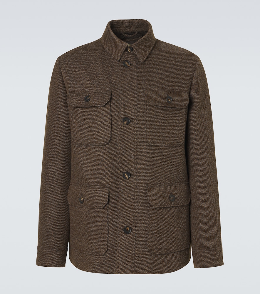 Loro Piana Loro Piana Andover linen and cashmere-blend jacket　ロロ ピアーナ アンドーバー リネンとカシミアブレンド ジャケット