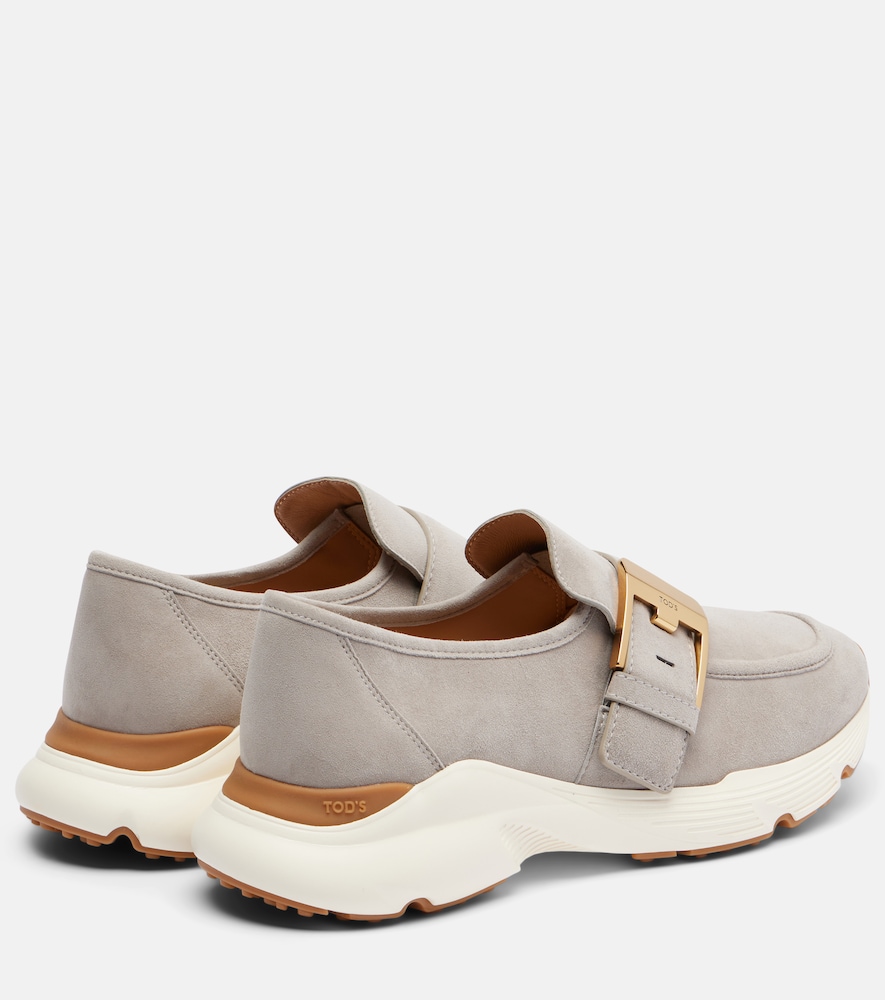  Tod's Tod's Slip-ons Runner Aus Veloursleder 