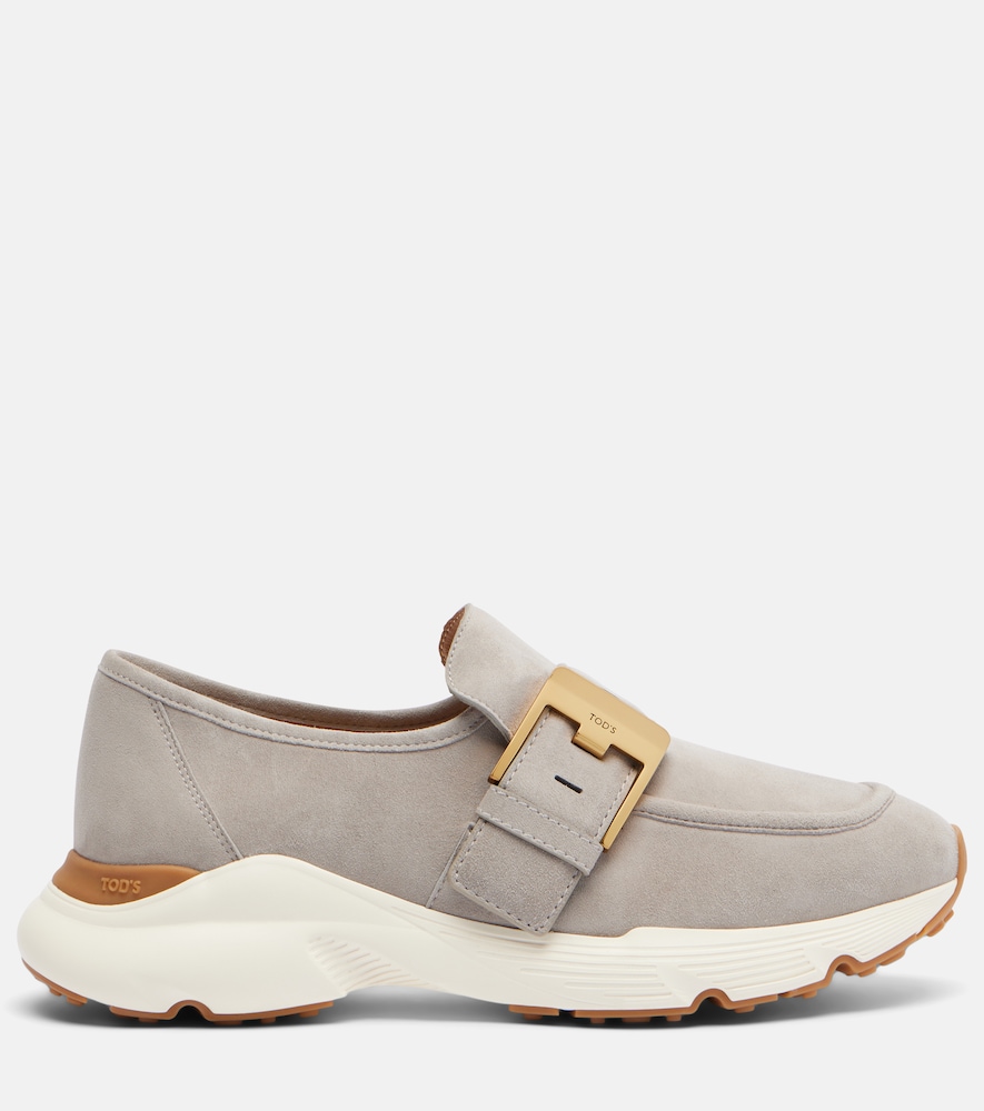  Tod's Tod's Slip-ons Runner Aus Veloursleder 