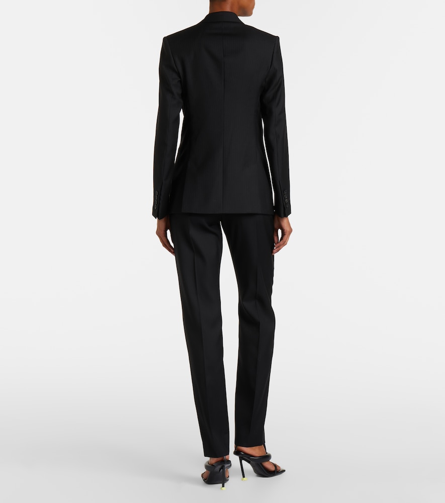  Givenchy Givenchy Chalk Stripe Wool Slim Pants 