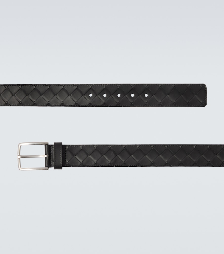  Bottega Veneta Bottega Veneta Gürtel Intrecciato Aus Leder 