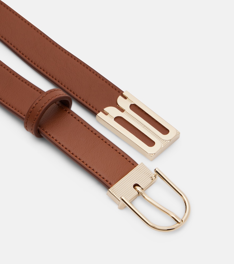  Victoria Beckham Victoria Beckham Dorian B Leather Belt 