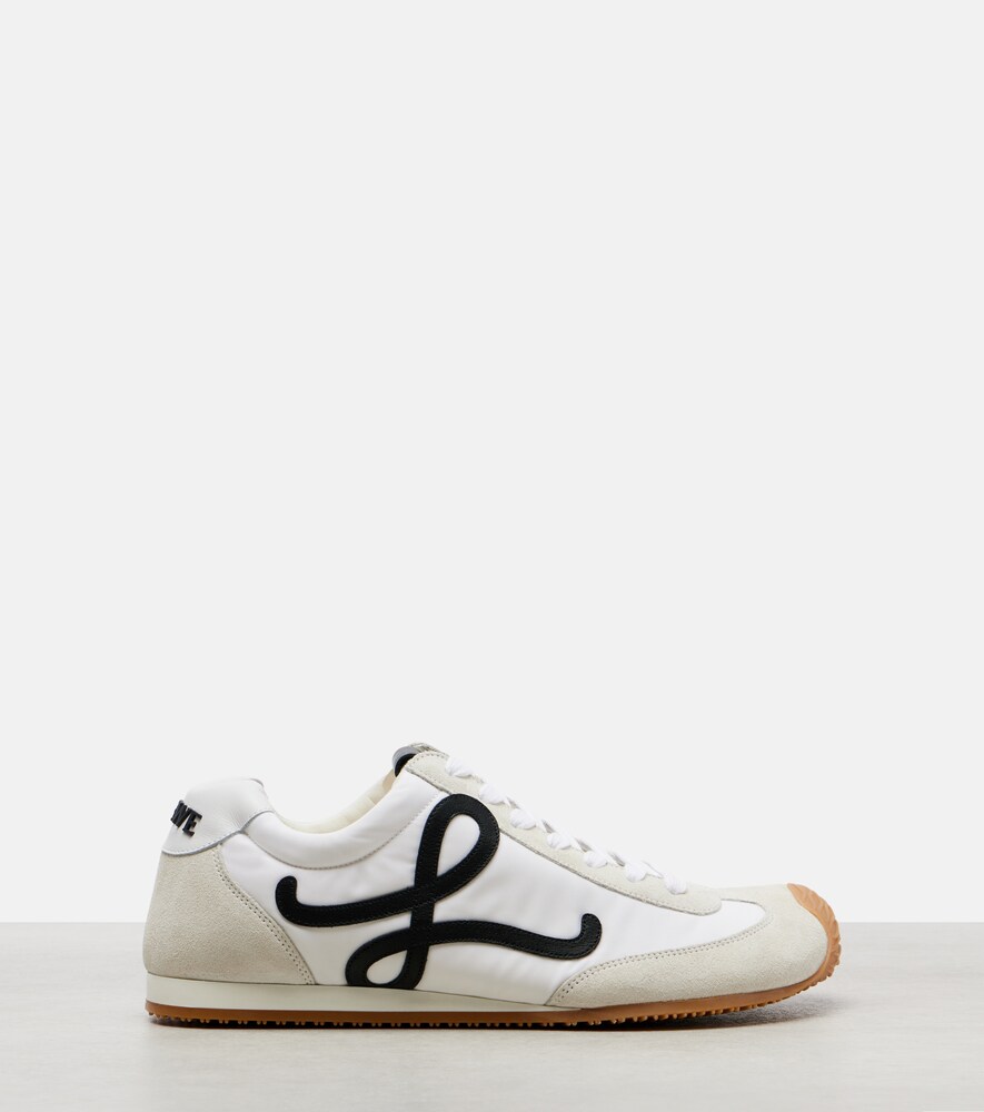  Loewe Loewe Ballet Runner 2.0 Suede-trimmed Sneakers 