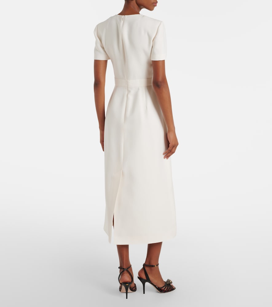  Valentino Valentino Midikleid Aus Cady Couture 