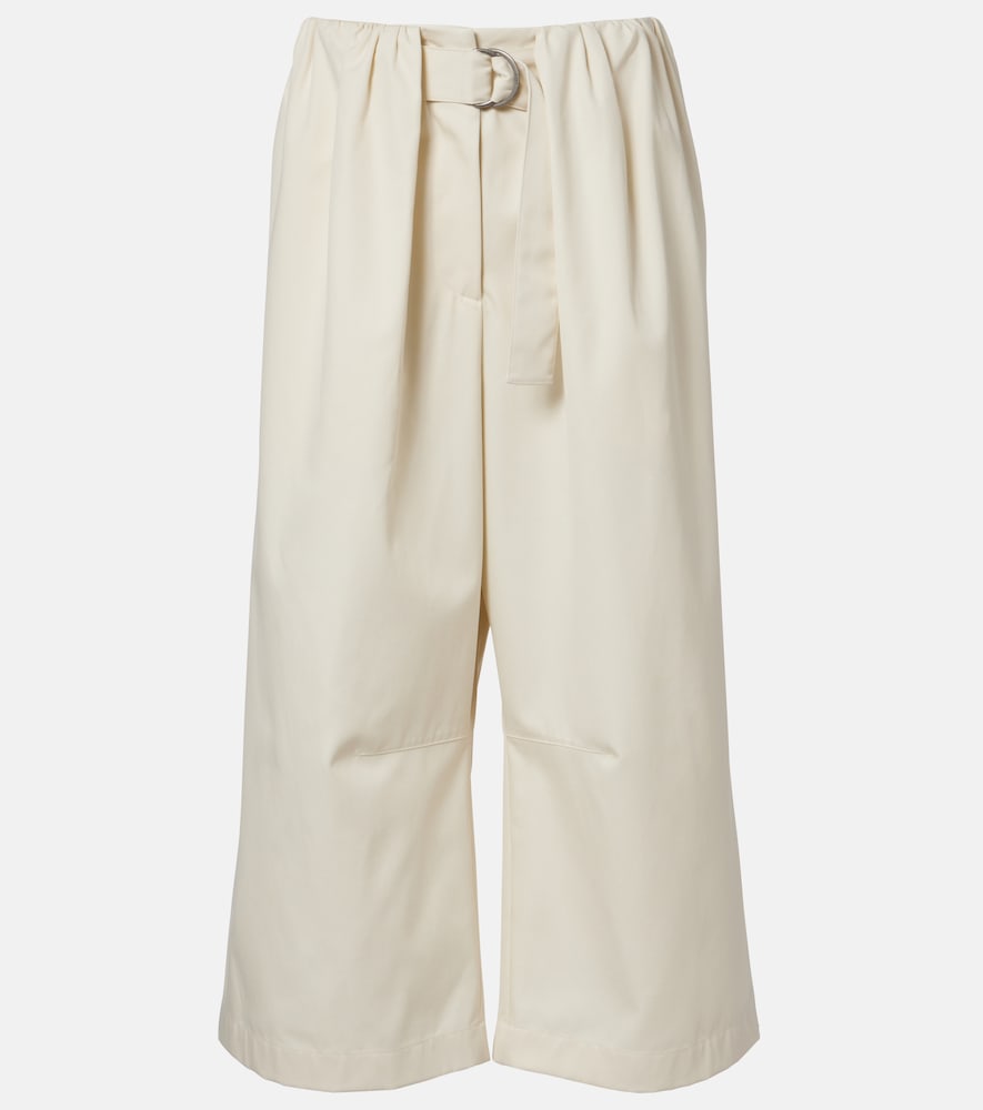 Loewe Cotton and silk gabardine culottes