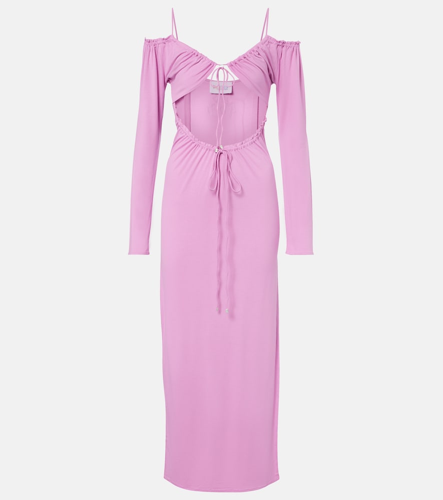 The Attico Cutout maxi dress