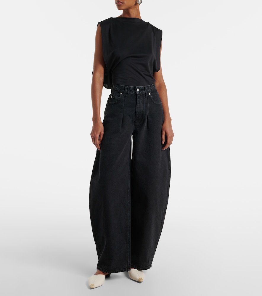 Jacquemus Ovalo de-Nîmes barrel-leg jeans