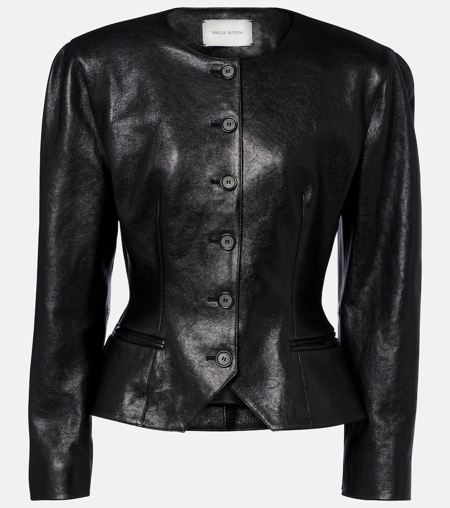 Lederjacke