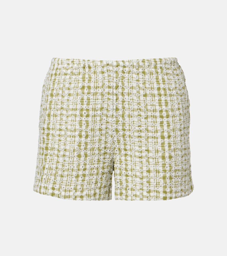 Velvet Daniela embroidered cotton-blend shorts | Thumbnail 6 Velvet Daniela embroidered cotton-blend shorts | Thumbnail 6