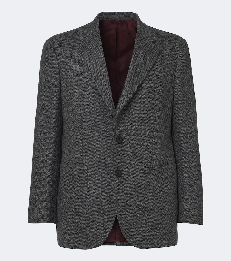 Herringbone Virgin Blazer