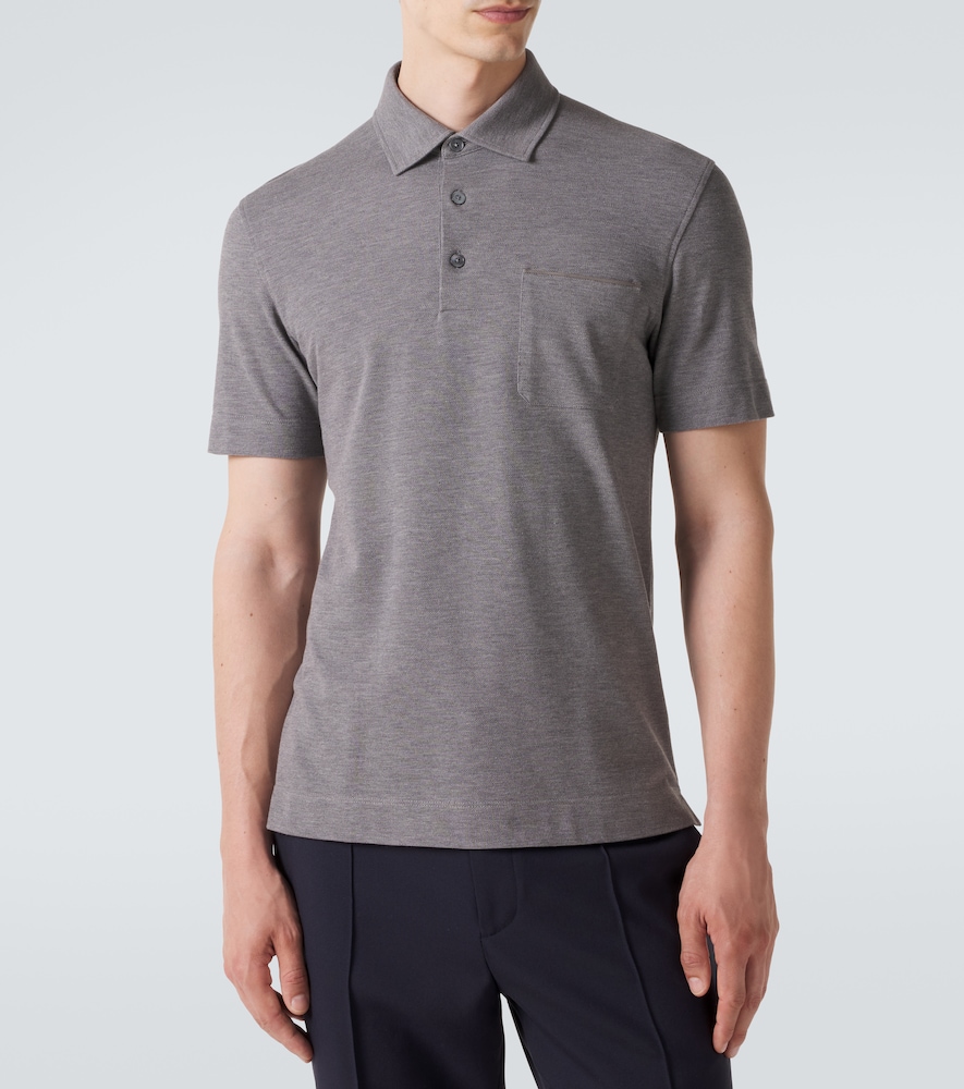 Cotton Piqué Polo Shirt