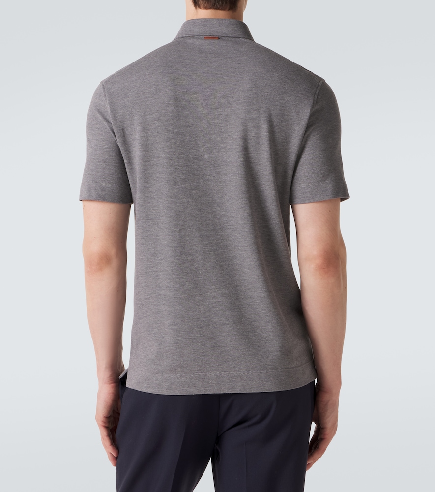 Cotton Piqué Polo Shirt