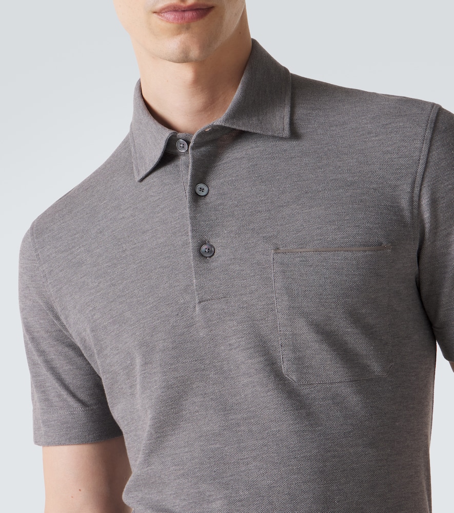 Cotton Piqué Polo Shirt