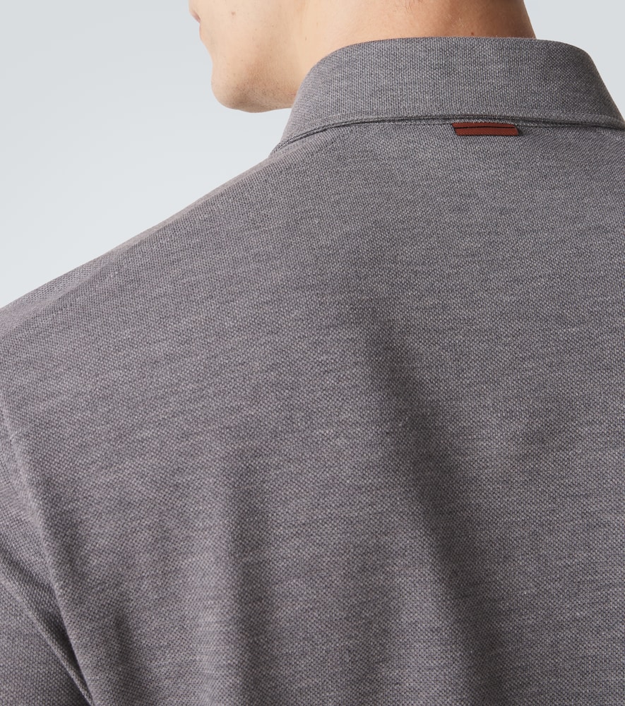 Cotton Piqué Polo Shirt