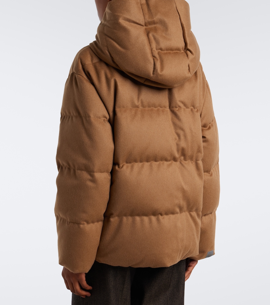 The Cube Reversible Camel Hair Puffer Jacket