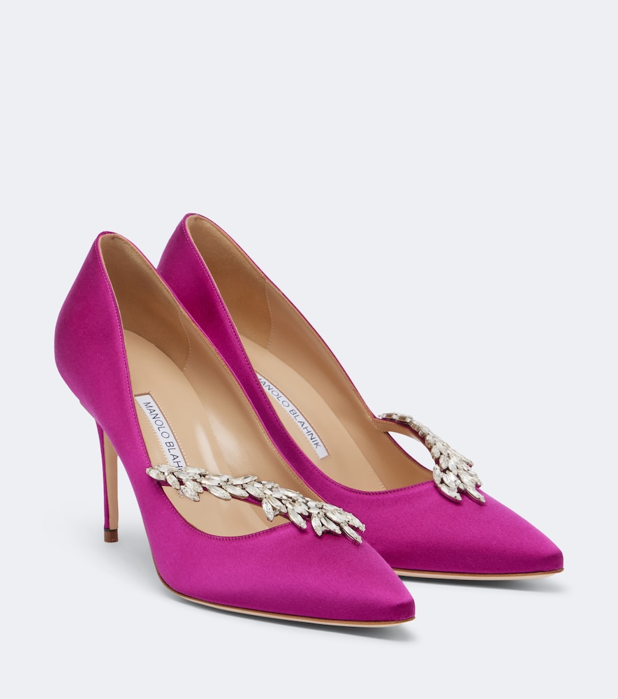 Pumps Nadira in raso