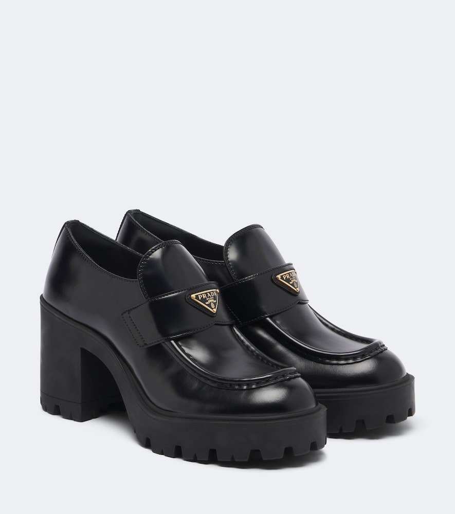 Prada Mocassins plateau en cuir 990 €