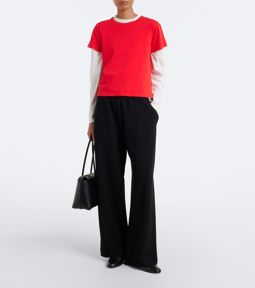 Leset Arielle crêpe wide-leg pants | Thumbnail 5