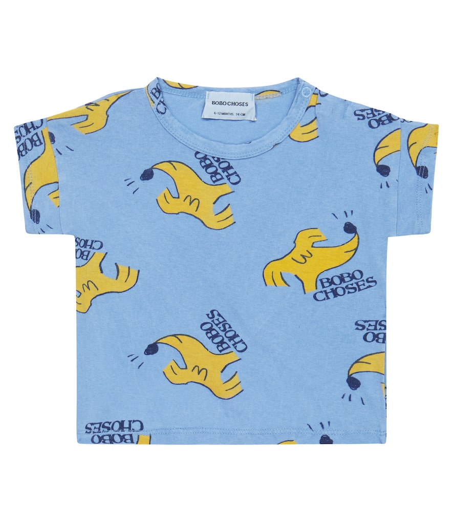 Bobo Choses Baby Sniffy Dog printed cotton T-shirt