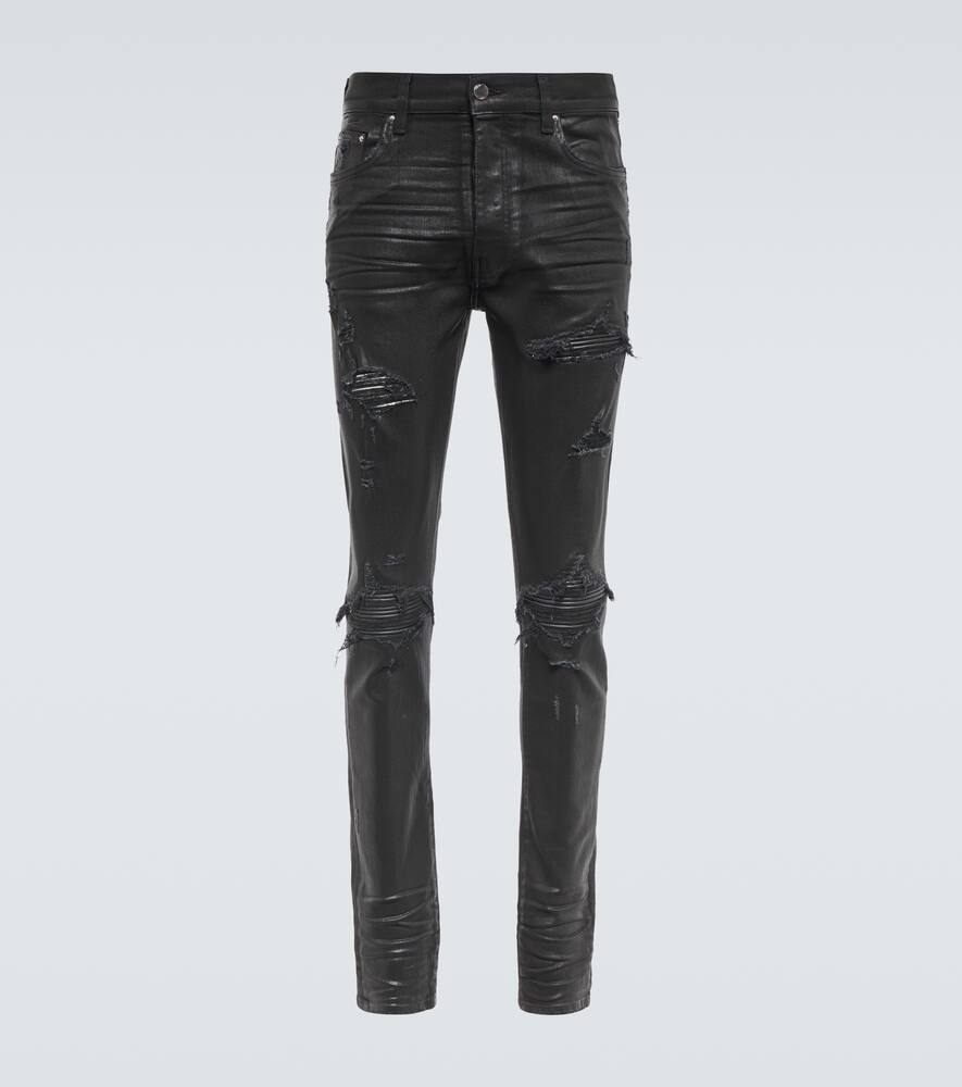 Amiri MX1 distressed skinny jeans