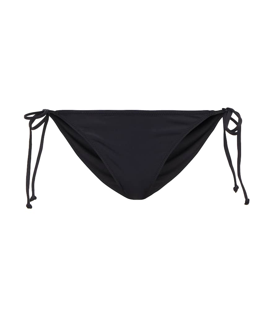 Ganni Self-tie bikini bottoms