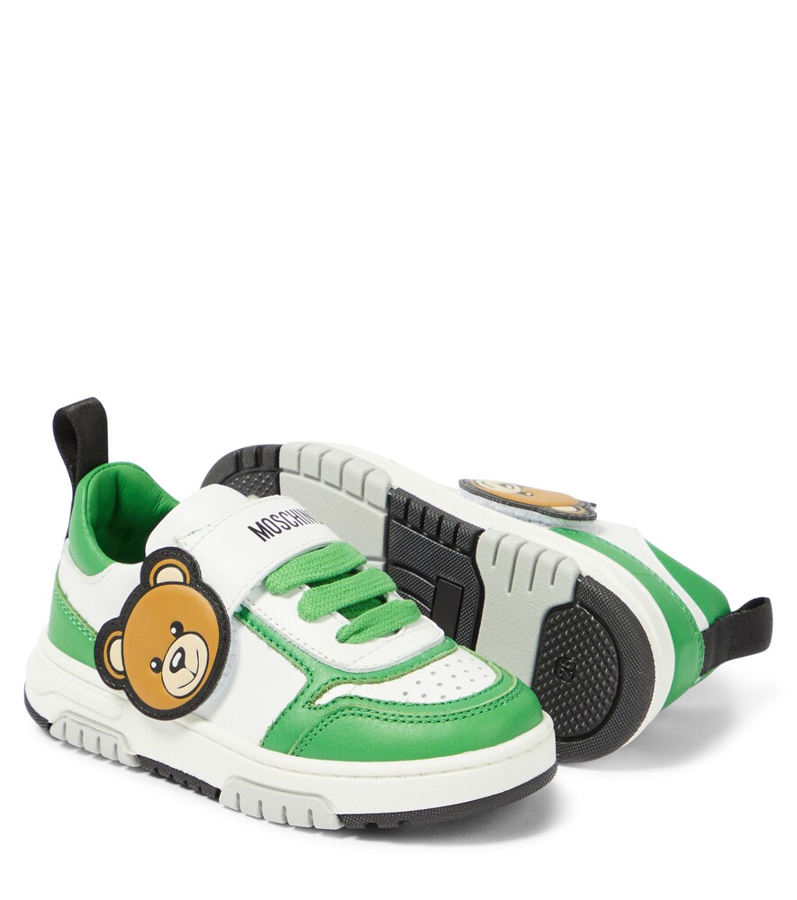  Moschino Kids Moschino Kids Sneakers Teddy Bear Aus Leder 
