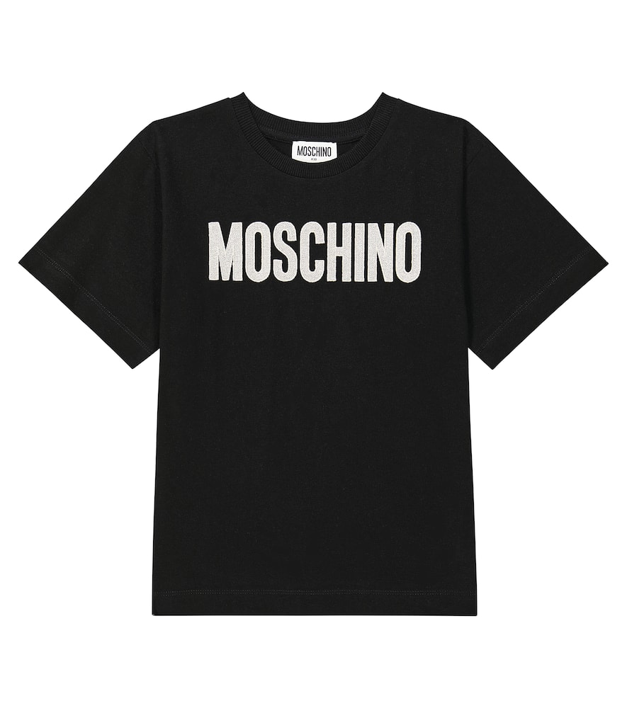 Moschino Kids Logo cotton jersey T-shirt