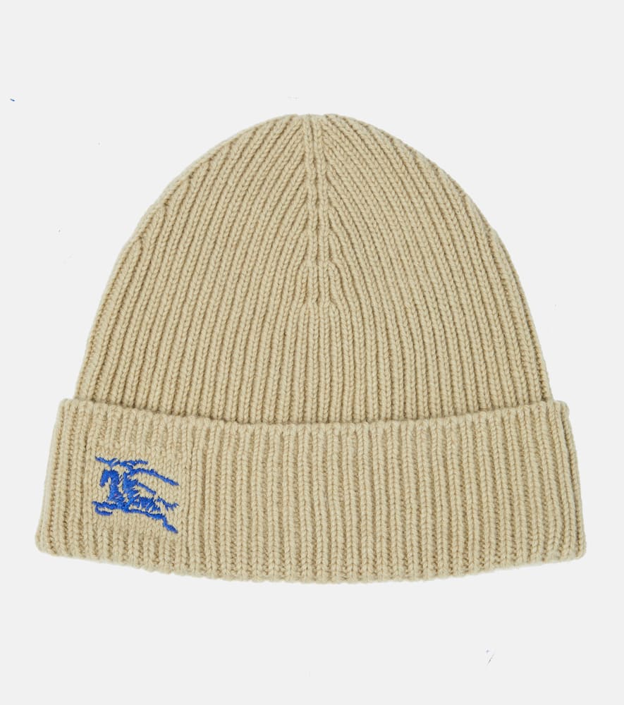 EKD ribbed-knit cashmere beanie