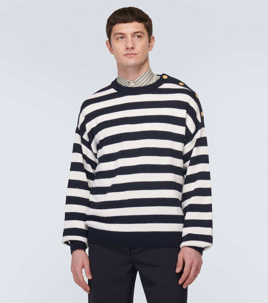  Valentino Valentino Pullover Aus Baumwolle Und Wolle 