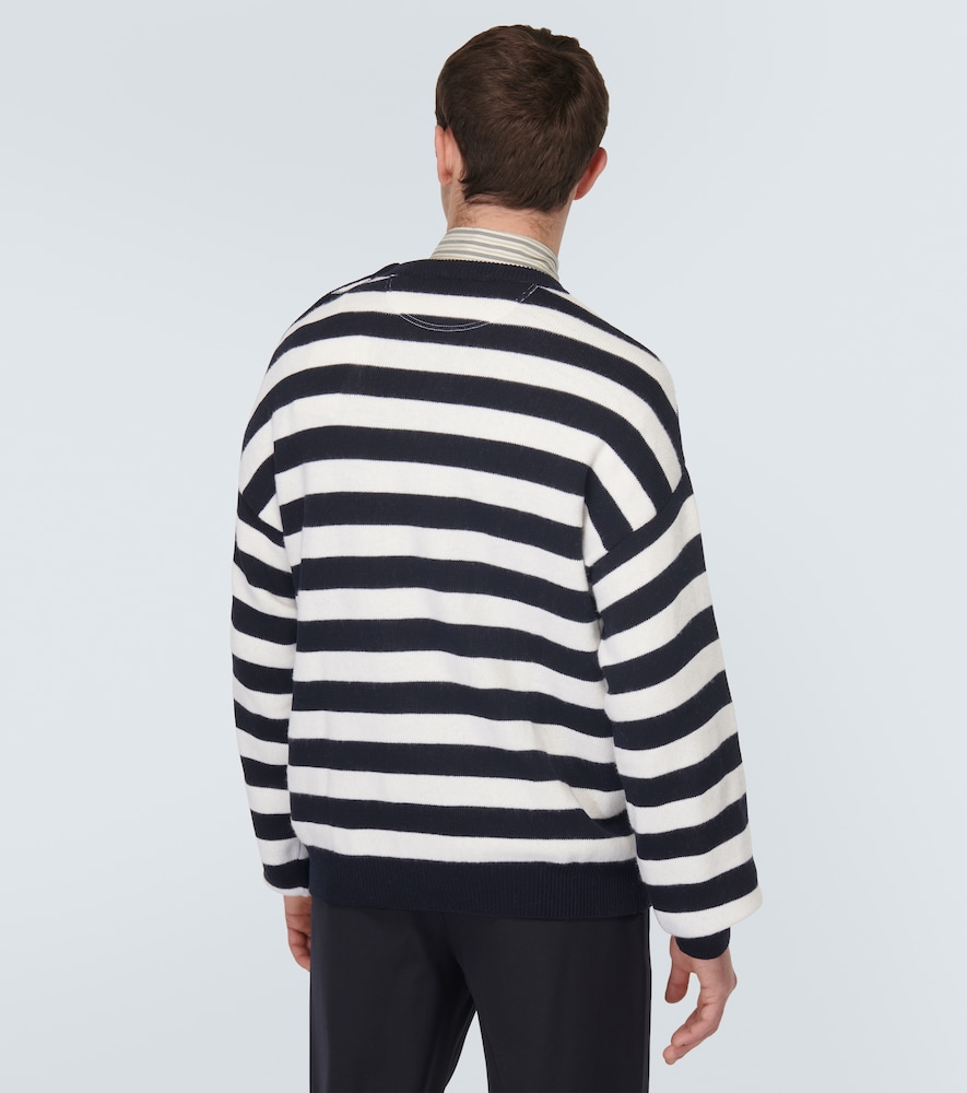  Valentino Valentino Pullover Aus Baumwolle Und Wolle 