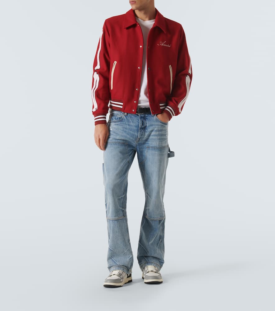 Amiri Carpenter Straight-leg Jeans In Perfect Indigo