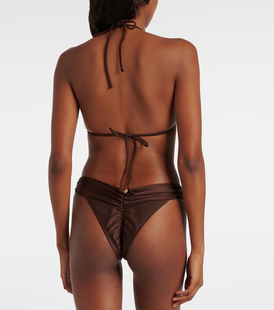 Bananhot Jasmin Bikini Top In Brown