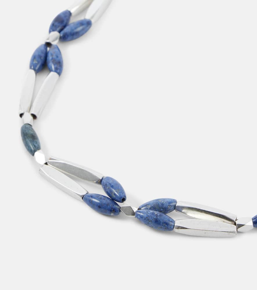 Isabel Marant Brass Choker In Blau