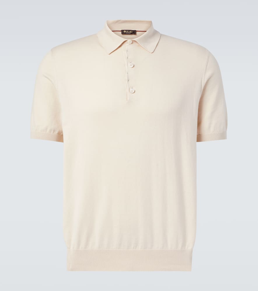 Ice Wish cotton polo shirt