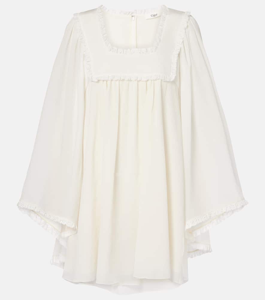 Chloé Silk crêpe minidress