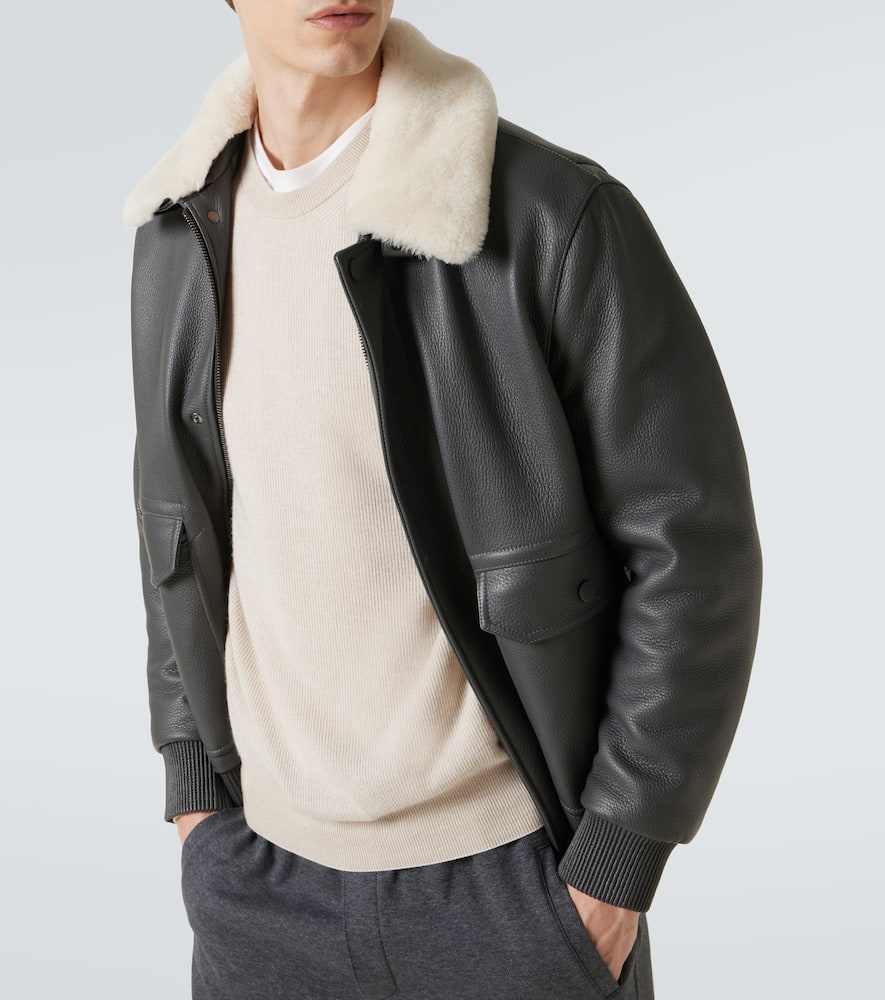Brioni Ribbed Crew Neck Sweater