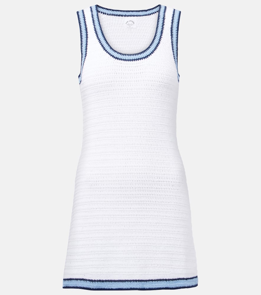 The Upside Elsa crochet cotton minidress