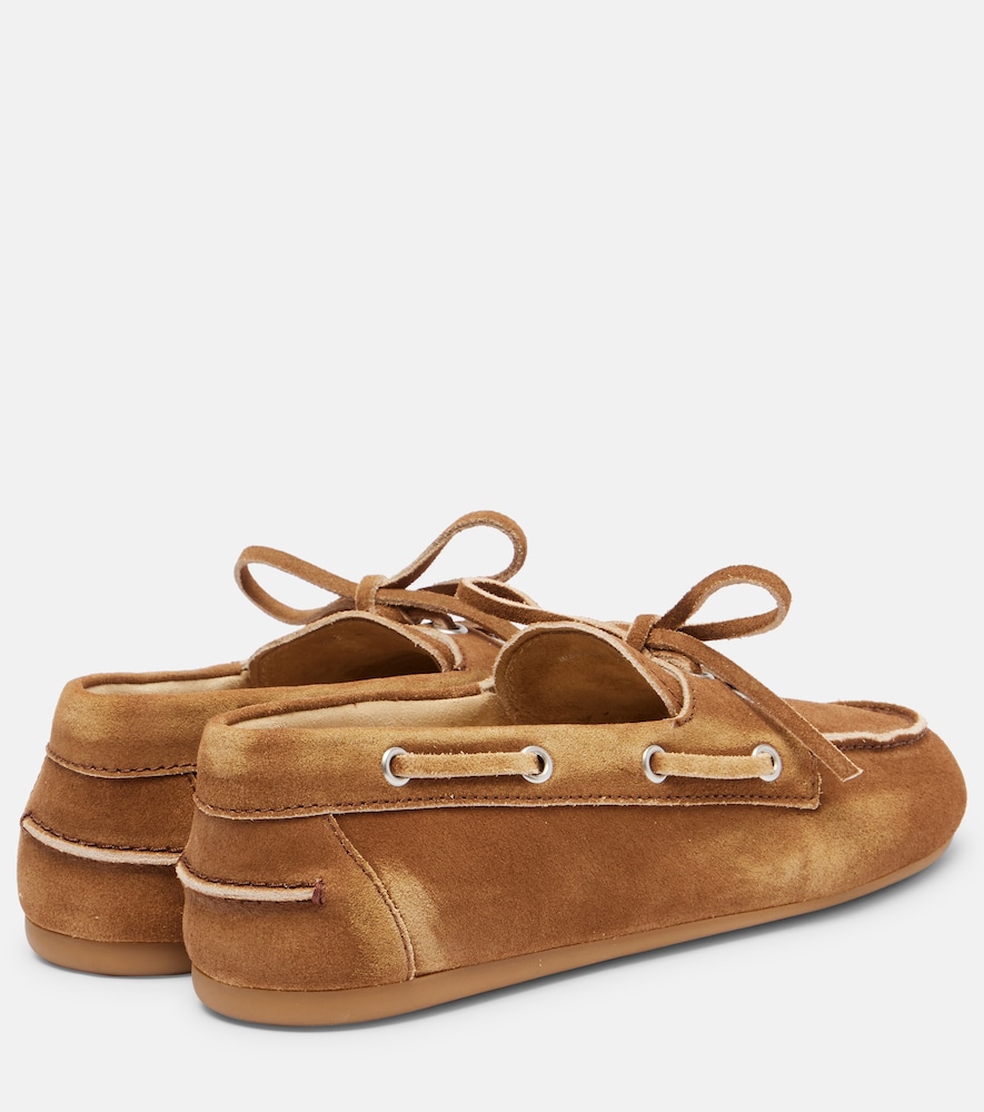  Miu Miu Miu Miu Segelschuhe Aus Veloursleder 