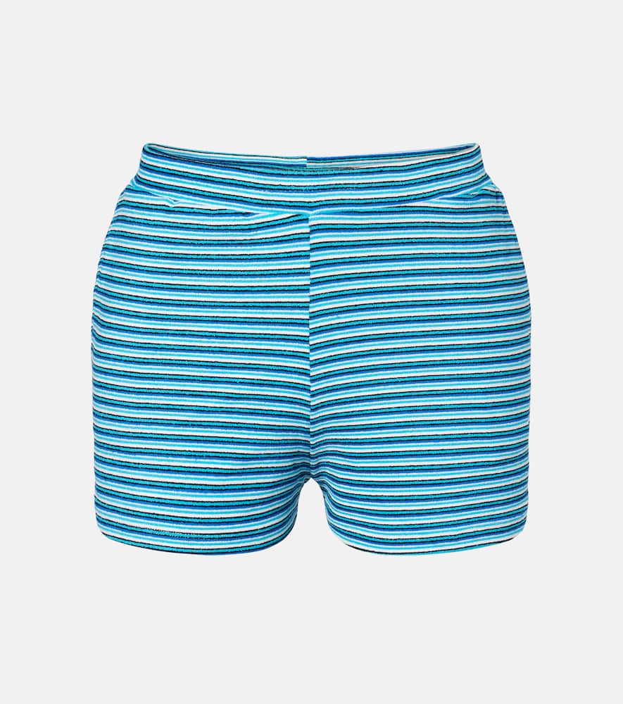 The Upside Rio Billie Striped Shorts In Black