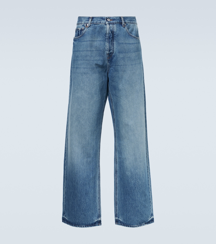 JACQUEMUS Jacquemus Faded straight jeans　Jacquemus フェードストレートジーンズ