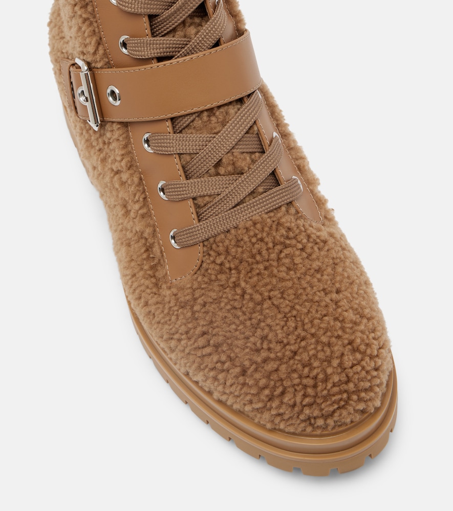 Chamonix Shearling Lace-Up Boots