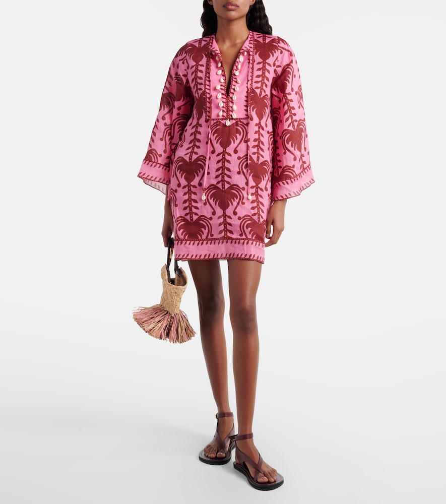 Johanna Ortiz Printed linen tunic