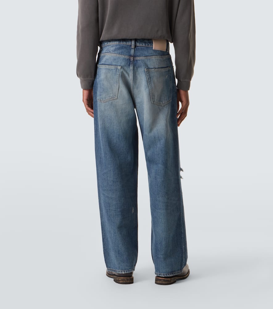 Our Legacy Vast Cut High-rise Wide-leg Jeans In Blue