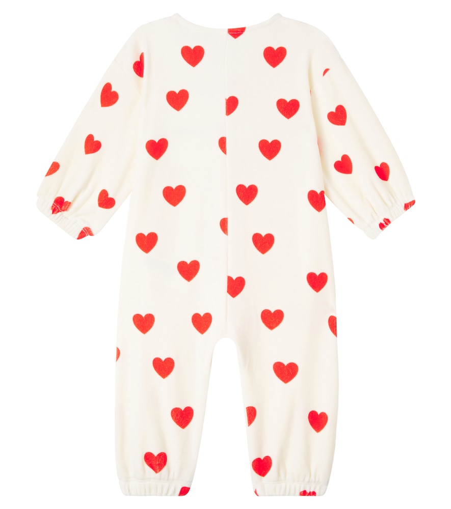  Mini Rodini Mini Rodini Baby Printed Cotton-blend Onesie 