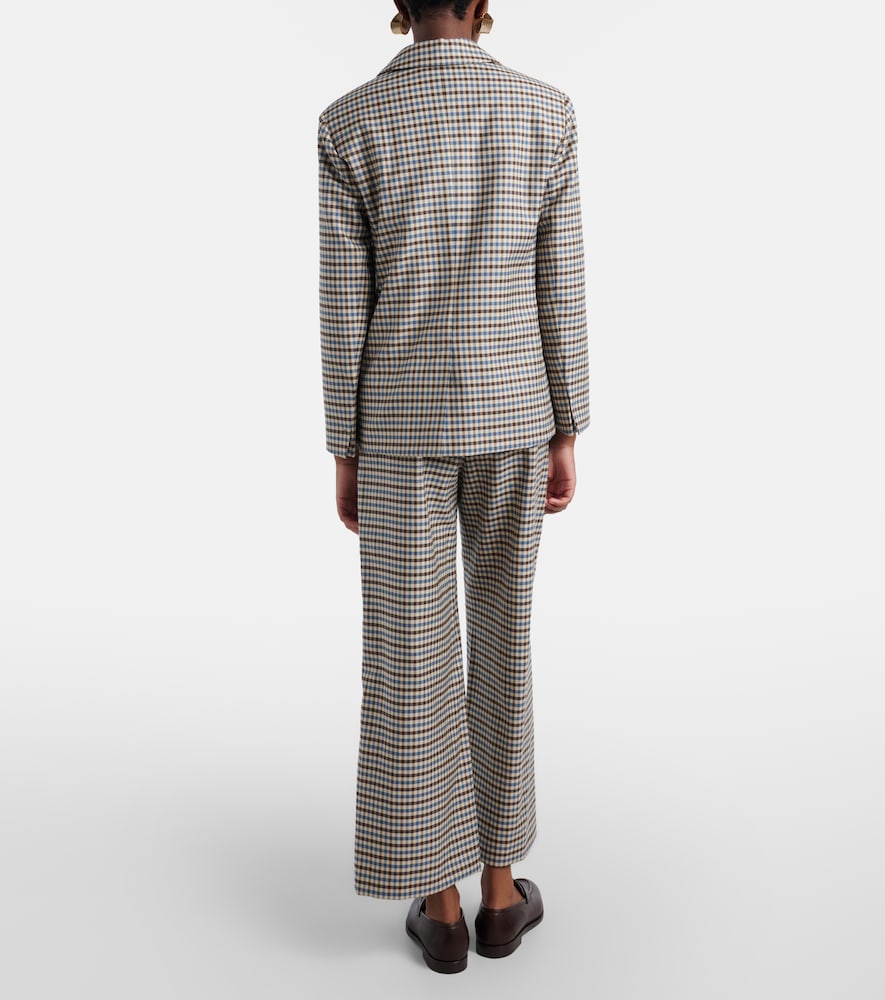  's Max Mara 's Max Mara Weite Hose Michelle Aus Wolle Und Baumwolle 