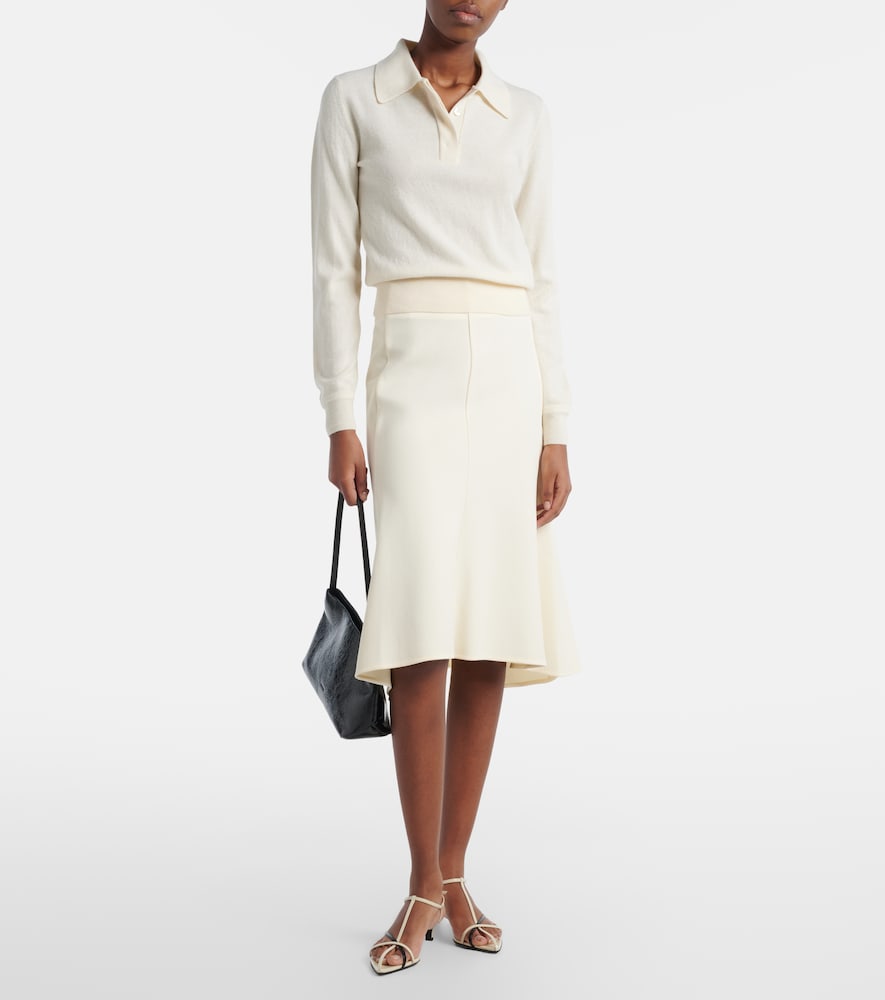  Jil Sander Jil Sander Virgin Wool Polo Sweater 