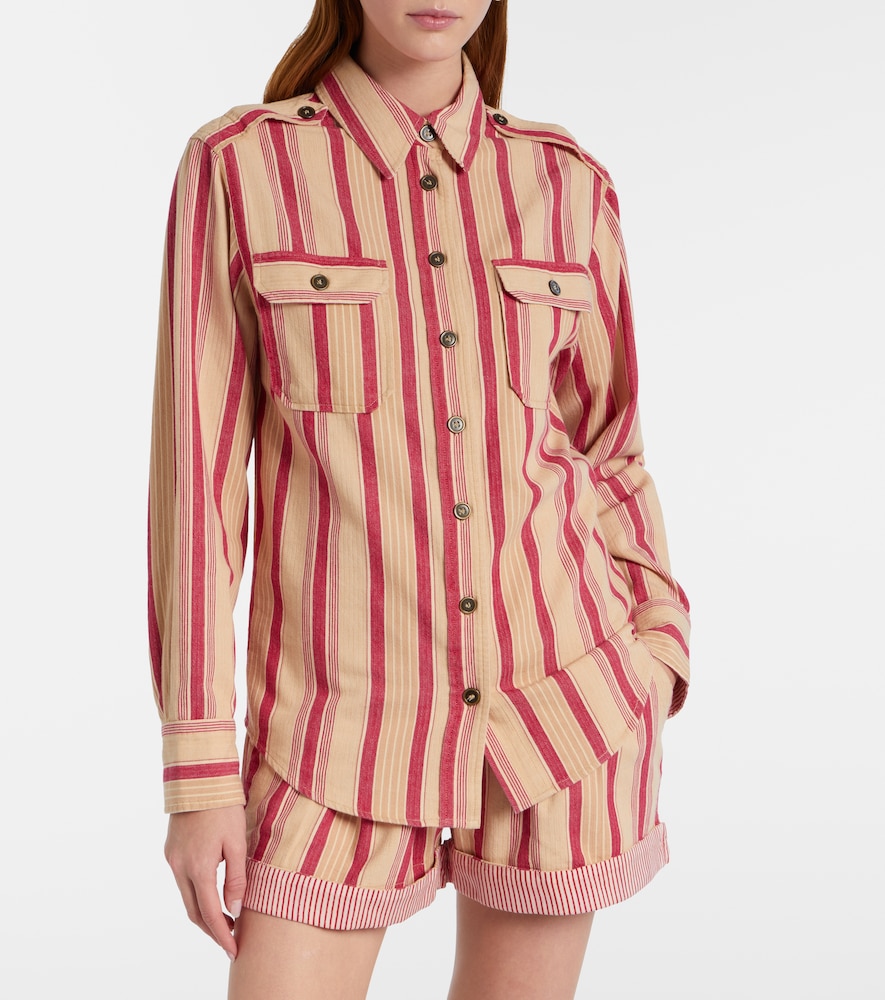  Marant Etoile Marant Etoile Hemd Gelva Aus Baumwolle 