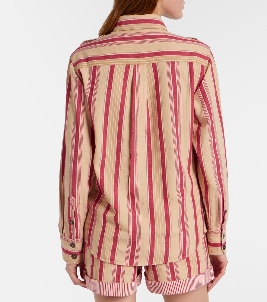 Gelva Striped Cotton Shirt