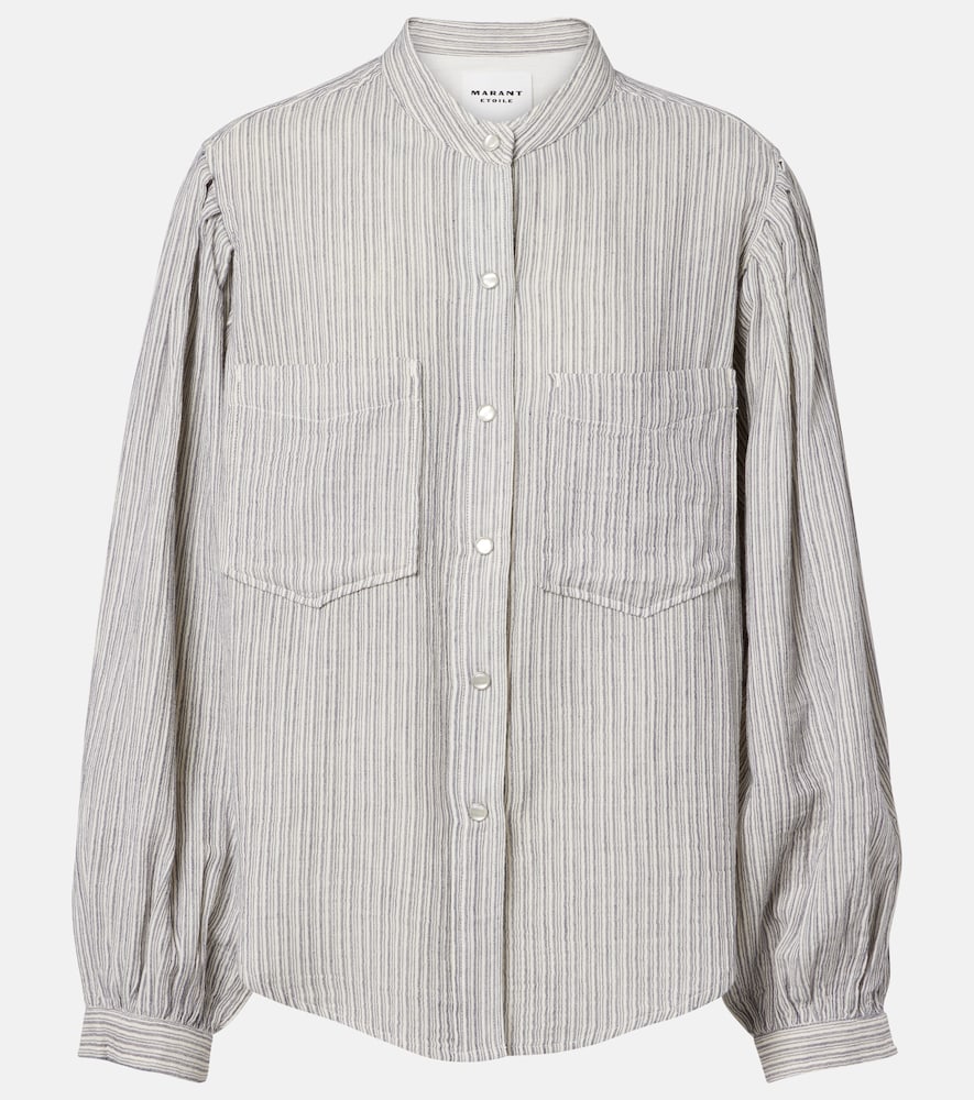 Marant Etoile Selvia striped cotton shirt